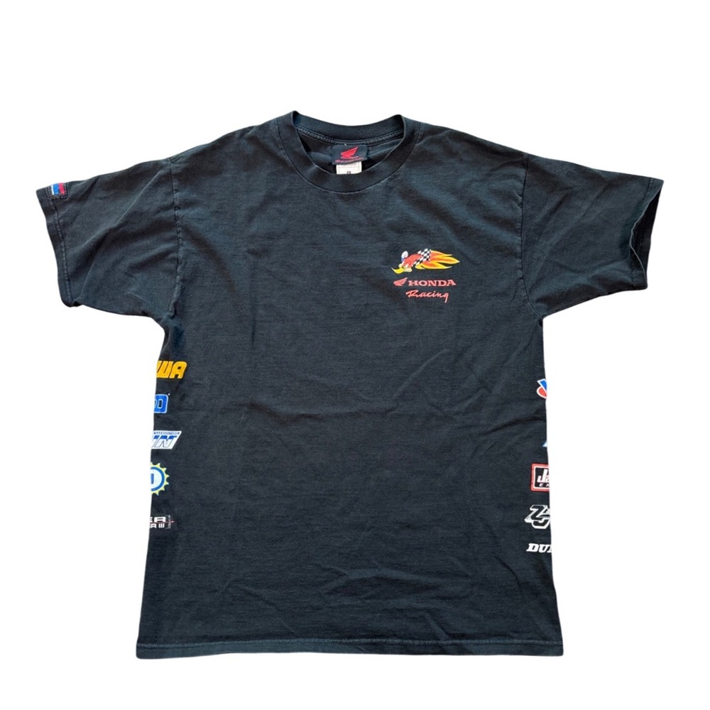 Vintage 00's Y2K Joe Rocket Honda Racing T Shirt Size L